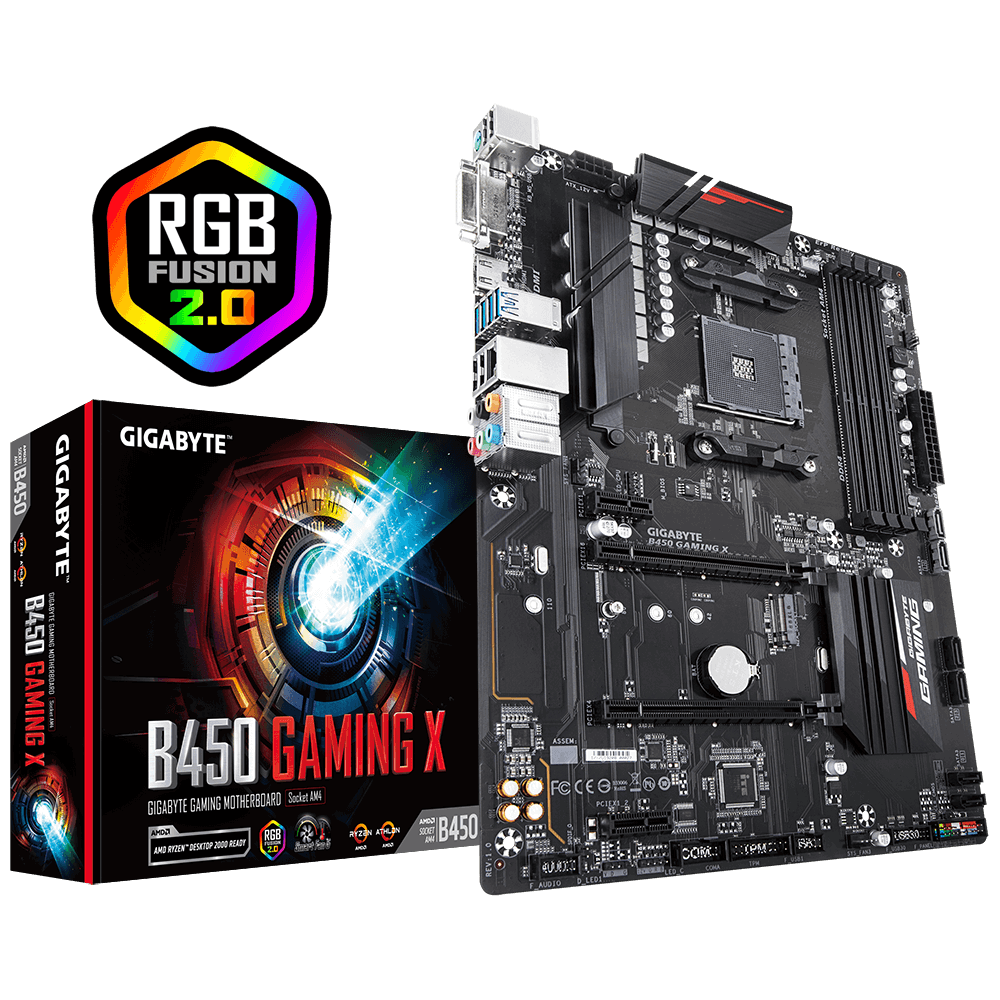 Gigabyte B450 GAMING X AMD B450 SocketAM4 ATX alaplap
