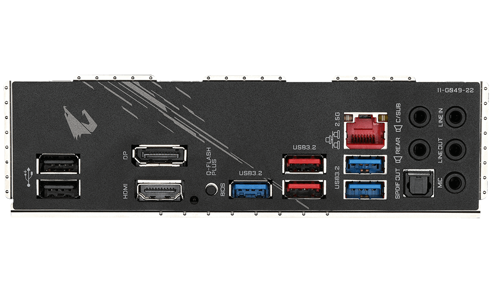 Gigabyte B550-AORUS-ELITE V2 AMD B550 SocketAM4 ATX alaplap