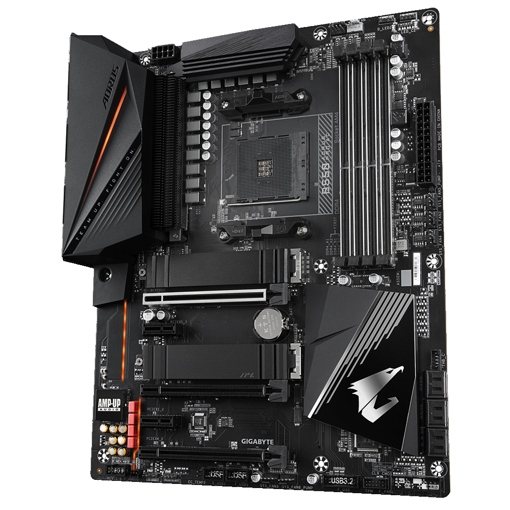 Gigabyte B550-AORUS-PRO-AC AMD B550 SocketAM4 ATX alaplap