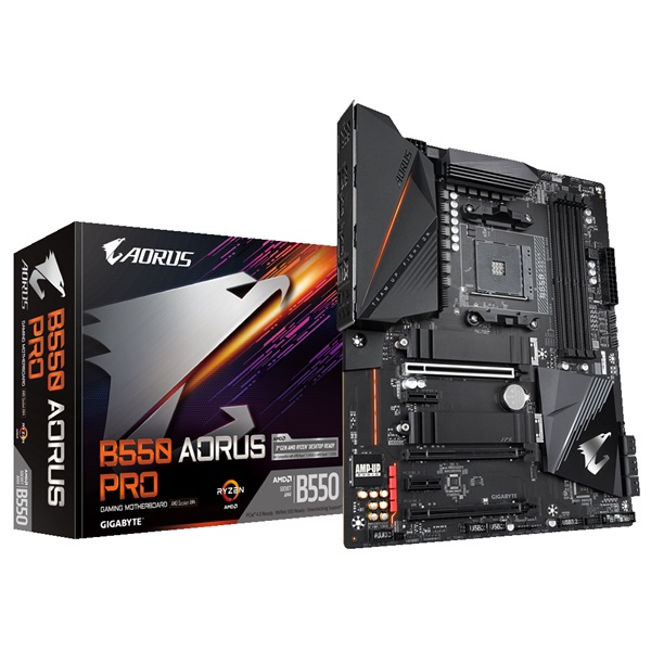Gigabyte B550-AORUS-PRO AMD B550 SocketAM4 ATX alaplap