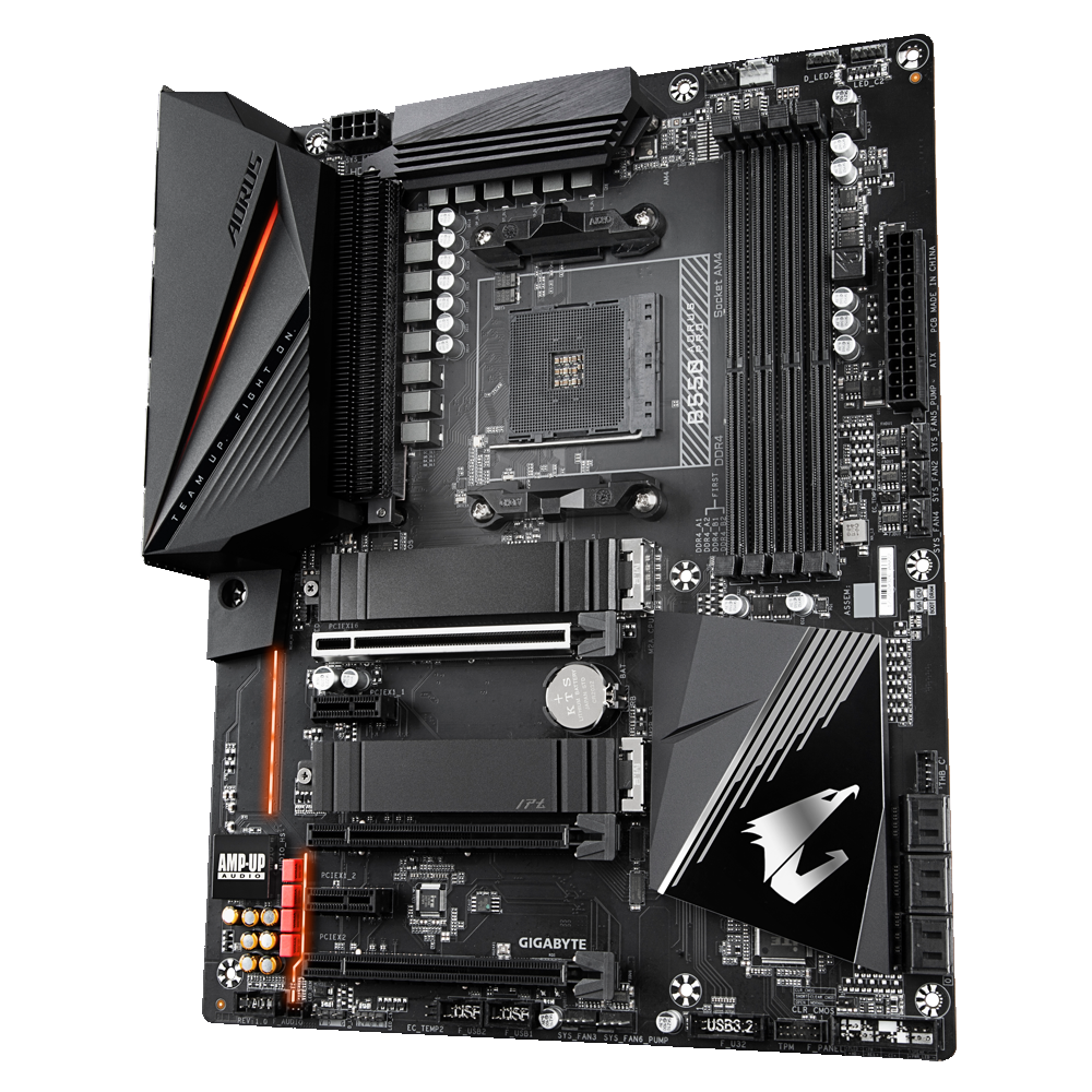 Gigabyte B550-AORUS-PRO AMD B550 SocketAM4 ATX alaplap