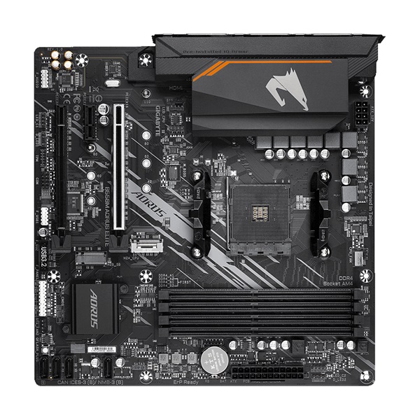 Gigabyte B550M-AORUS-ELITE AMD B550 SocketAM4 mATX alaplap