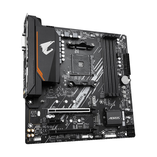 Gigabyte B550M-AORUS-ELITE AMD B550 SocketAM4 mATX alaplap