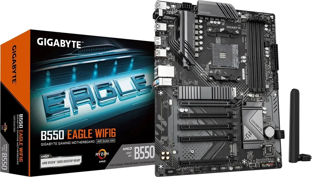 Gigabyte B550 EAGLE Wi-Fi AMD B550 AM4 ATX alaplap