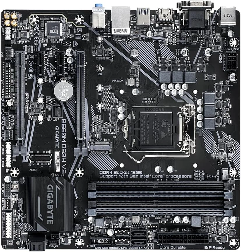 Gigabyte B560M DS3H V3 Intel B560 LGA1200 mATX alaplap