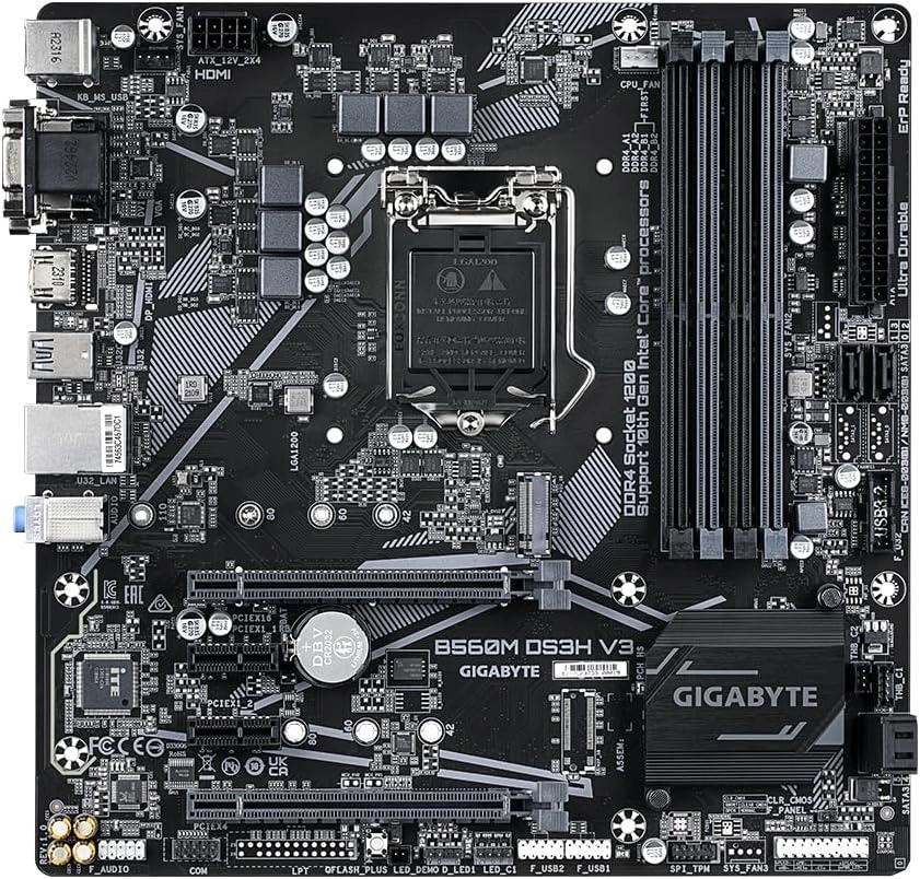 Gigabyte B560M DS3H V3 Intel B560 LGA1200 mATX alaplap