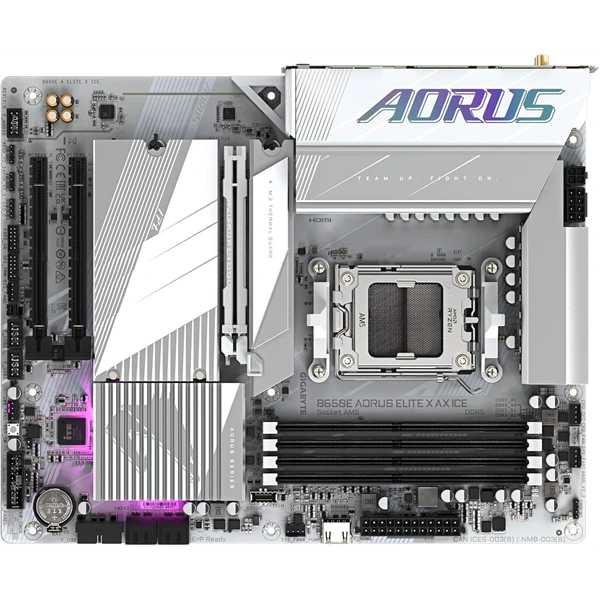 Gigabyte B650E Aorus Elite X ICE AMD B650 AM5 mATX alaplap