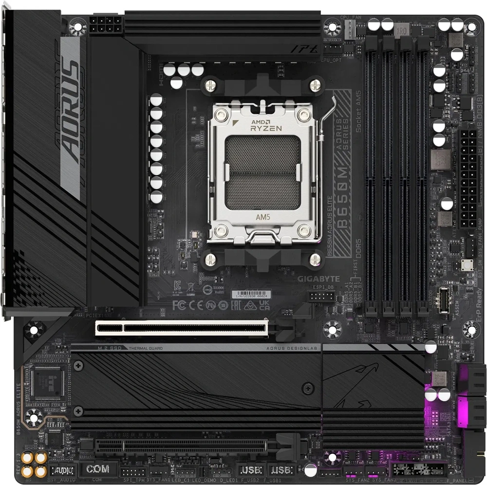Gigabyte B650M AORUS ELITE AMD B650 AM5 mATX alaplap