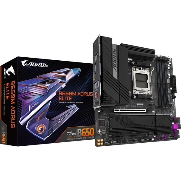 Gigabyte B650M AORUS ELITE AMD B650 AM5 mATX alaplap