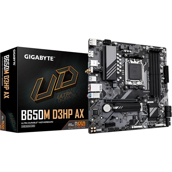 Gigabyte B650M D3HP AX AMD B650 AM5 mATX alaplap