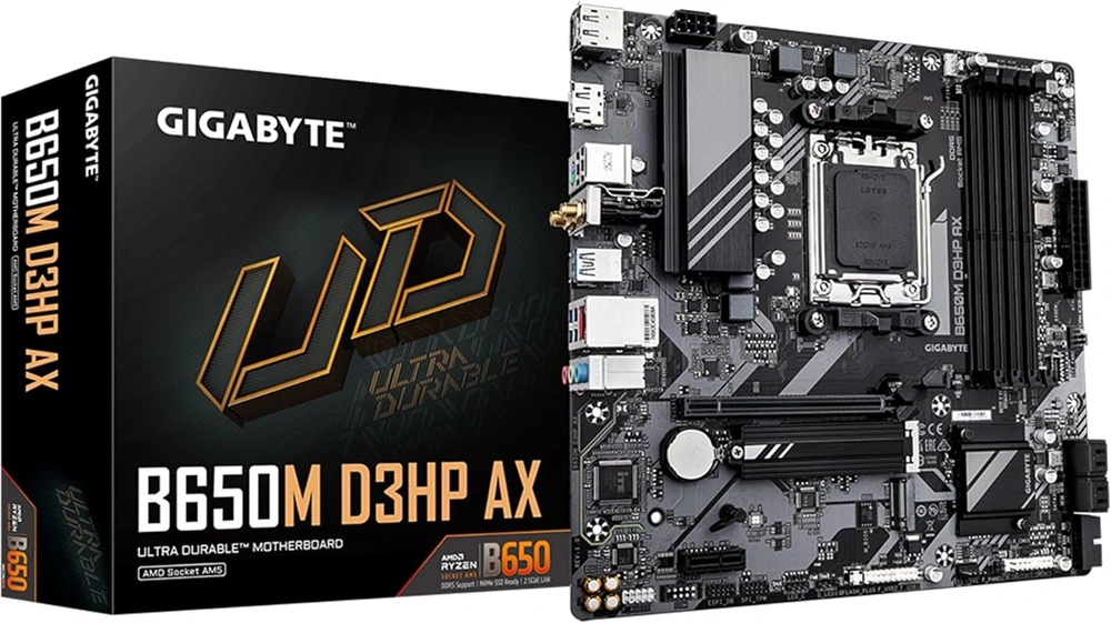 Gigabyte B650M D3HP AX AMD B650 AM5 mATX alaplap