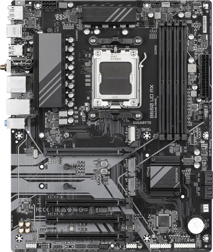 Gigabyte B650 UD AX AMD B650 AM5 ATX alaplap