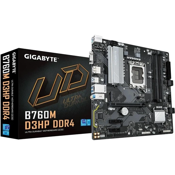 Gigabyte B760M D3HP Intel B760 LGA1700 mATX alaplap