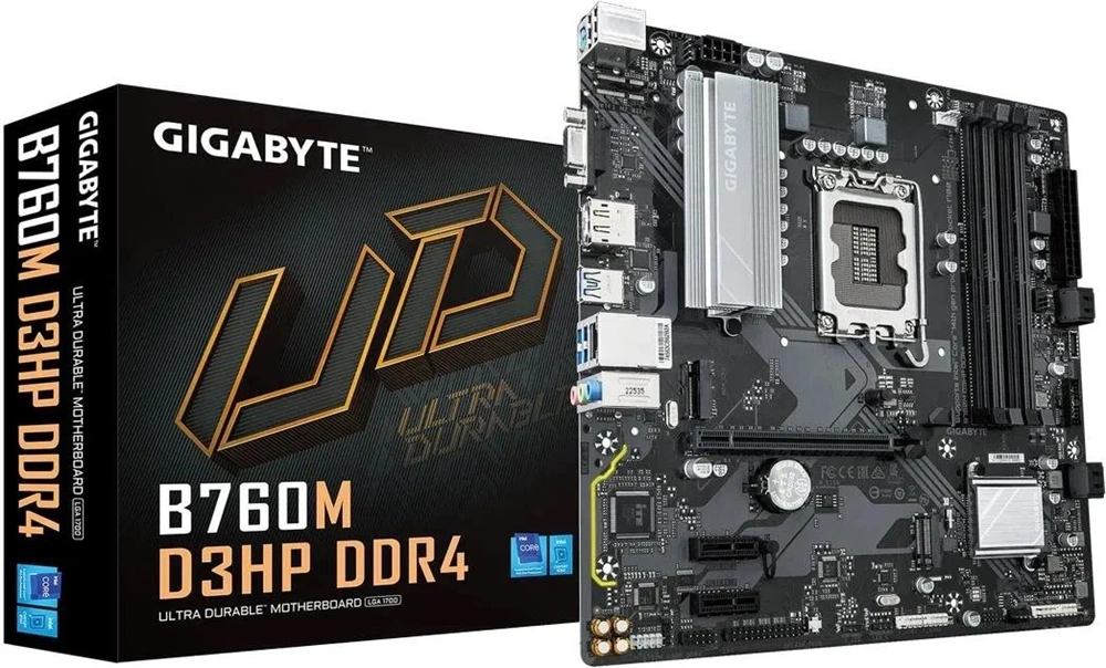 Gigabyte B760M D3HP Intel B760 LGA1700 mATX alaplap