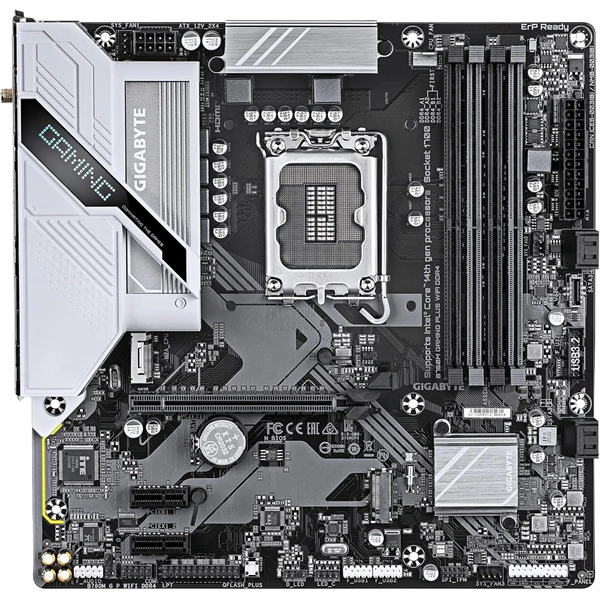 Gigabyte B760M GAMING PLUS Wi-Fi Intel B760 LGA1700 mATX alaplap