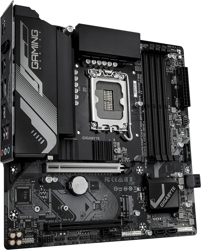 Gigabyte B760M GAMING X Wi-Fi Intel B760 LGA1700 mATX alaplap
