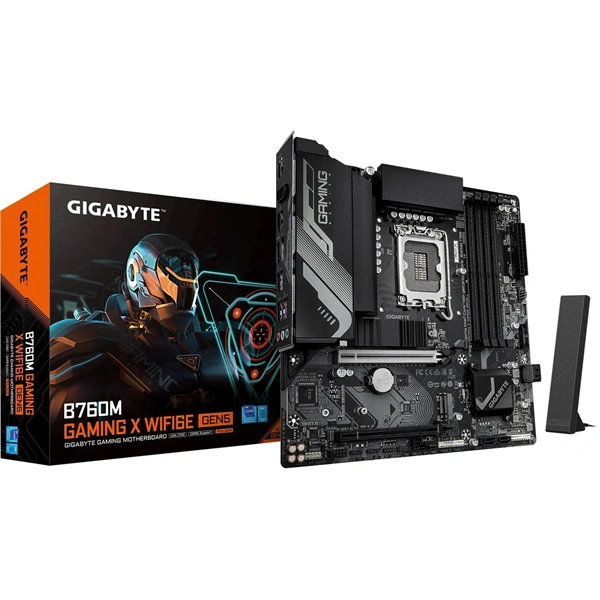 Gigabyte B760M GAMING X Wi-Fi Intel B760 LGA1700 mATX alaplap