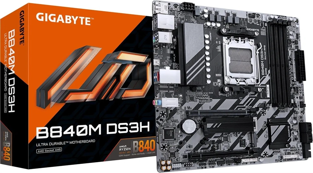 Gigabyte B840M DS3H AMD B840 AM5 mATX alaplap