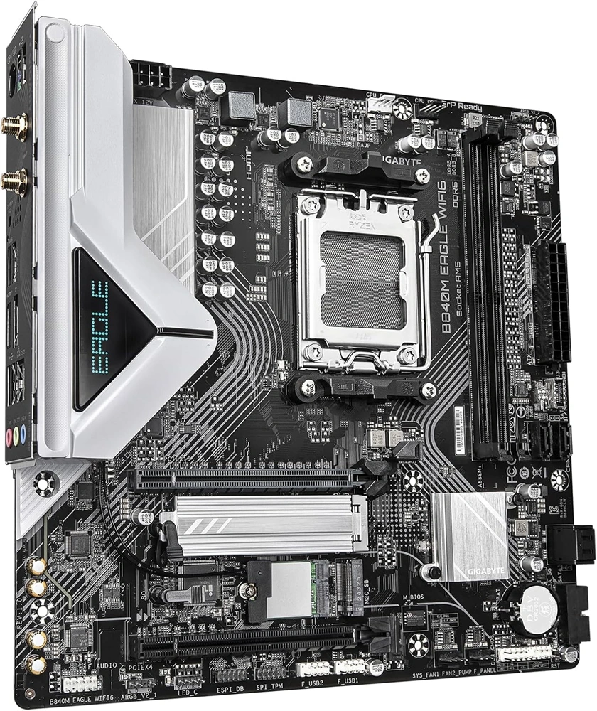 Gigabyte B840M EAGLE Wi-Fi AMD B840 AM5 mATX alaplap