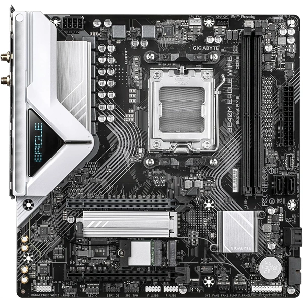 Gigabyte B840M EAGLE Wi-Fi AMD B840 AM5 mATX alaplap