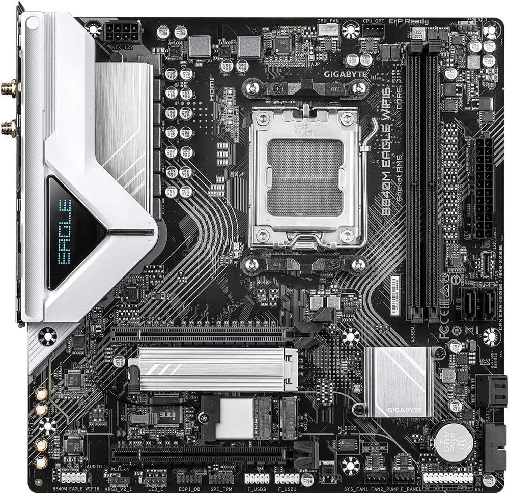Gigabyte B840M EAGLE Wi-Fi AMD B840 AM5 mATX alaplap