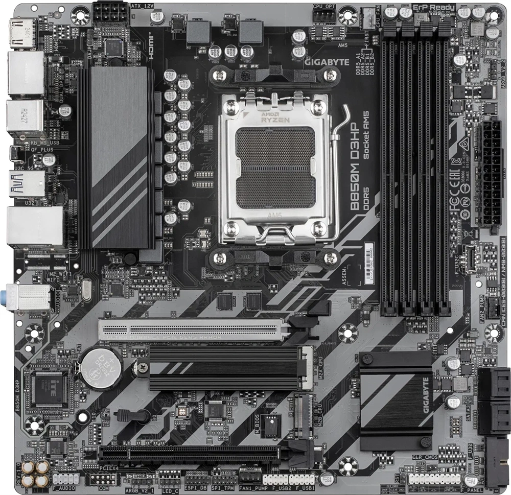 Gigabyte B850M D3HP AMD B850 AM5 mATX alaplap