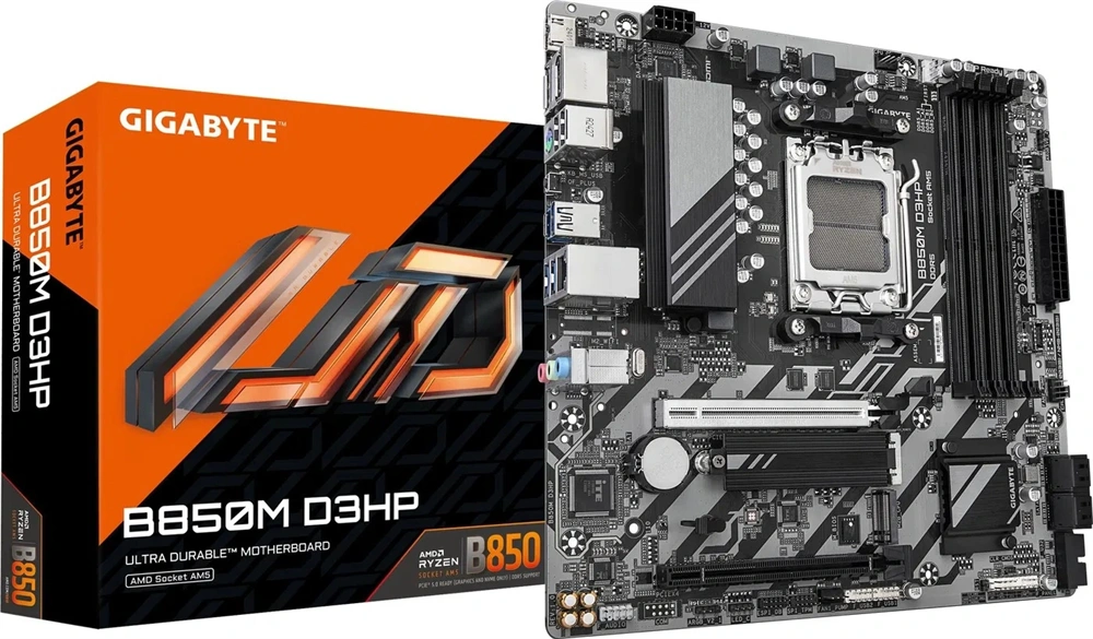 Gigabyte B850M D3HP AMD B850 AM5 mATX alaplap
