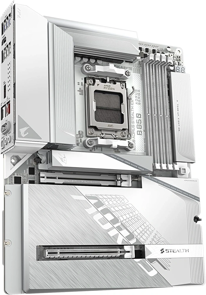 Gigabyte B850 AORUS STEALTH ICE AMD B850 AM5 ATX alaplap