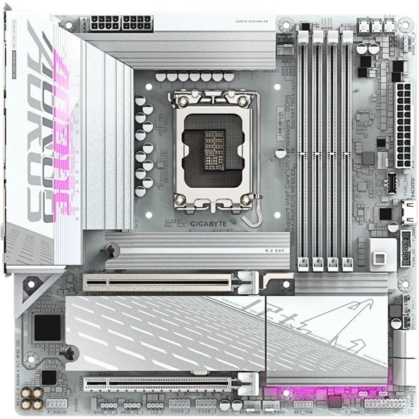 Gigabyte B860M Aorus Elite Wi-Fi Intel B860M LGA1851 mATX alaplap