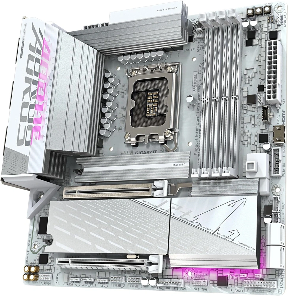 Gigabyte B860M Aorus Elite Wi-Fi Intel B860M LGA1851 mATX alaplap