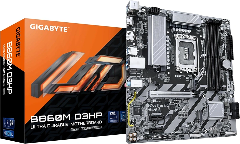 Gigabyte B860M D3HP Wi-Fi Intel B860M LGA1851 mATX alaplap