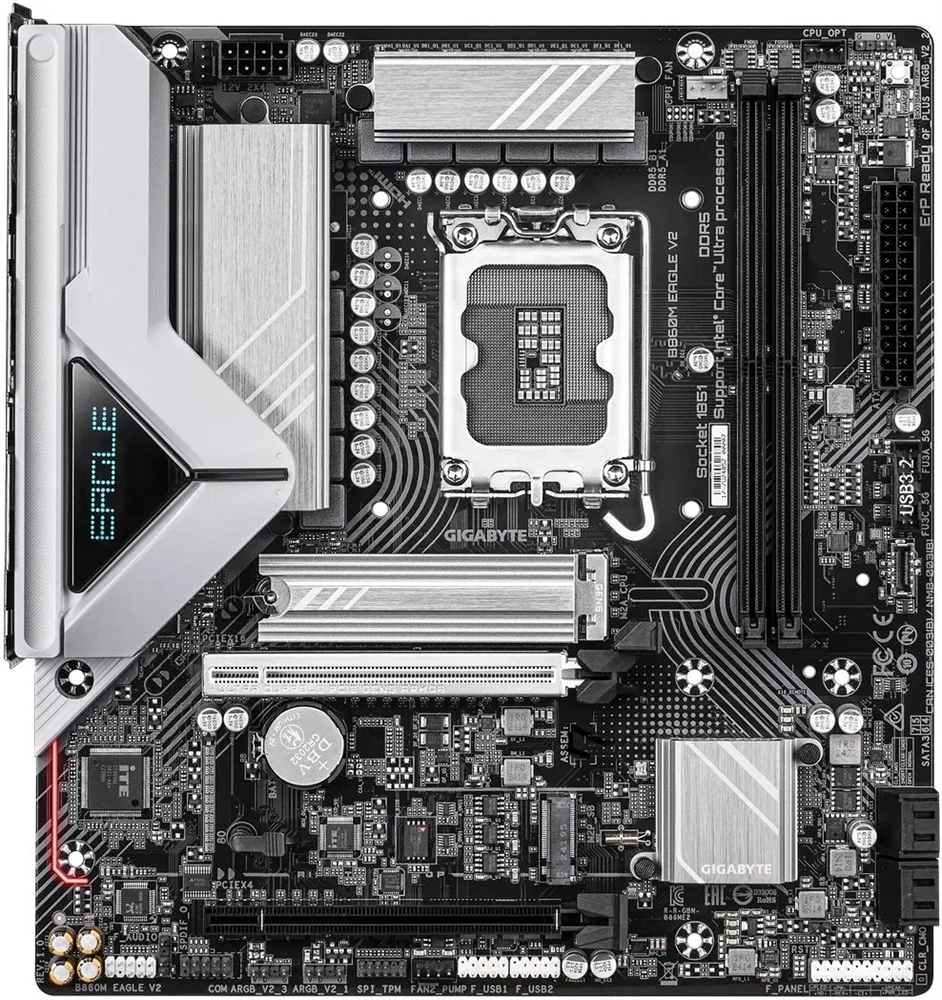 Gigabyte B860M EAGLE V2 Intel B860 LGA1851 mATX alaplap