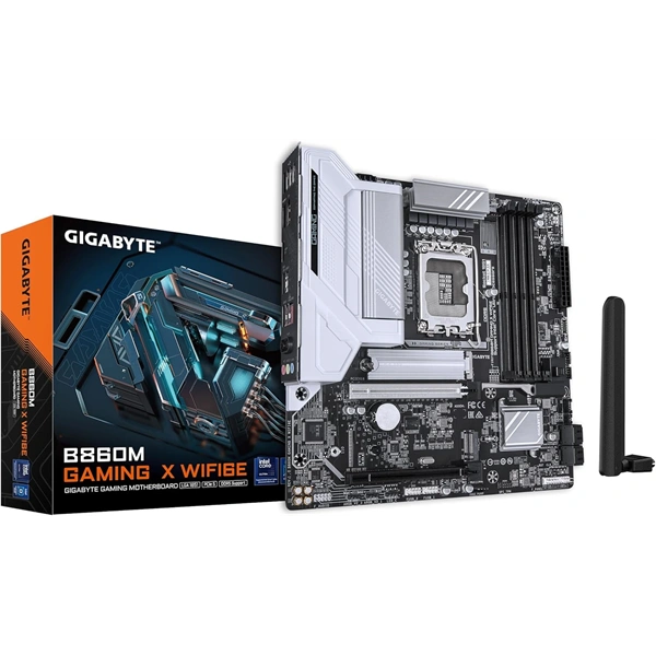 Gigabyte B860M Gaming X Wi-Fi Intel B860M LGA1851 mATX alaplap