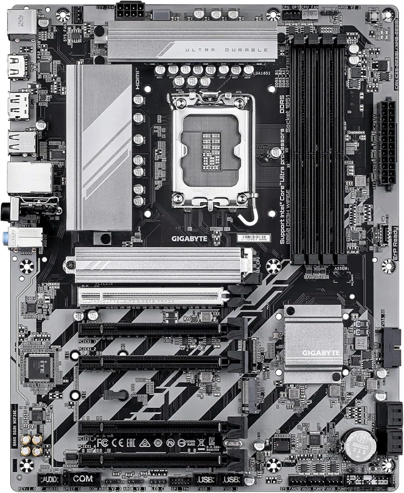 Gigabyte B860 DS3H Wi-Fi Intel B860 LGA1851 ATX alaplap