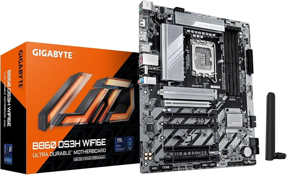 Gigabyte B860 DS3H Wi-Fi Intel B860 LGA1851 ATX alaplap