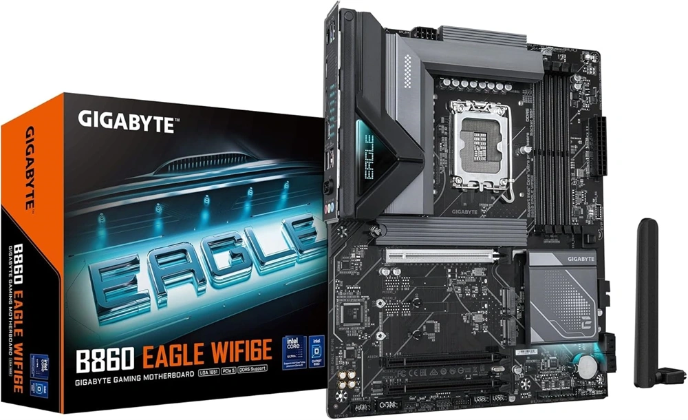 Gigabyte B860 Eagle Wi-Fi Intel B860 LGA1851 ATX alaplap
