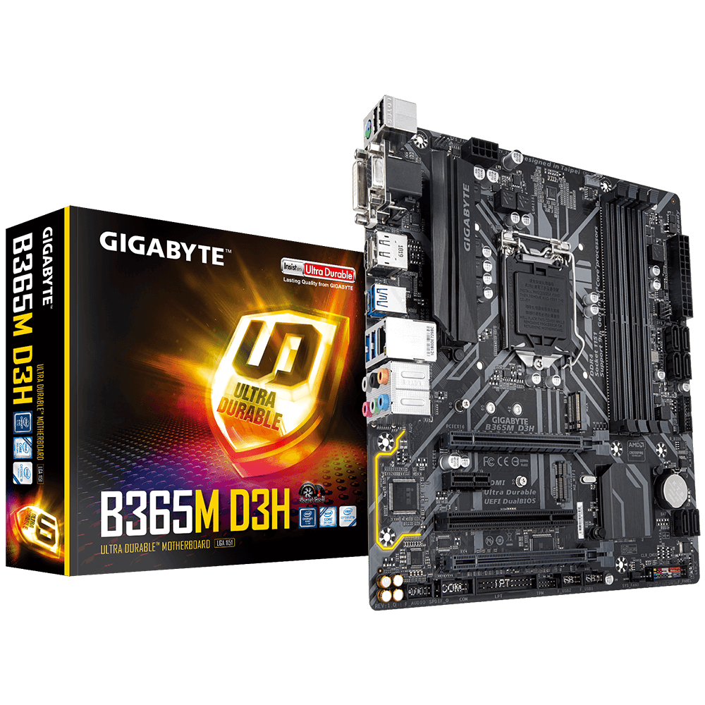 Gigabyte GA-B365M D3H Intel B365 LGA1151 mATX alaplap