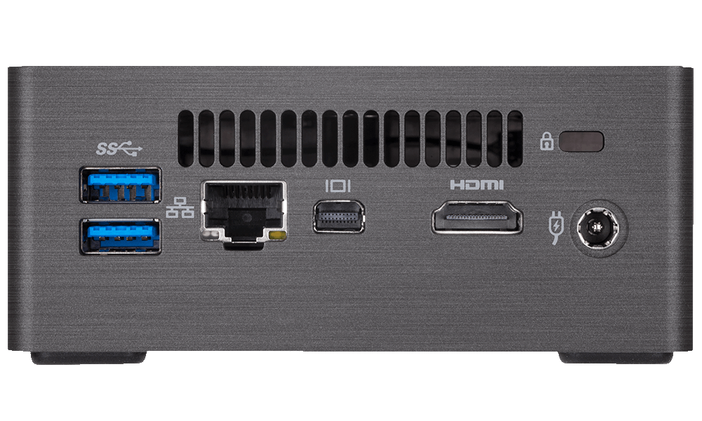 Gigabyte GB-BLCE-4105-BWEK Brix Intel barebone mini asztali PC
