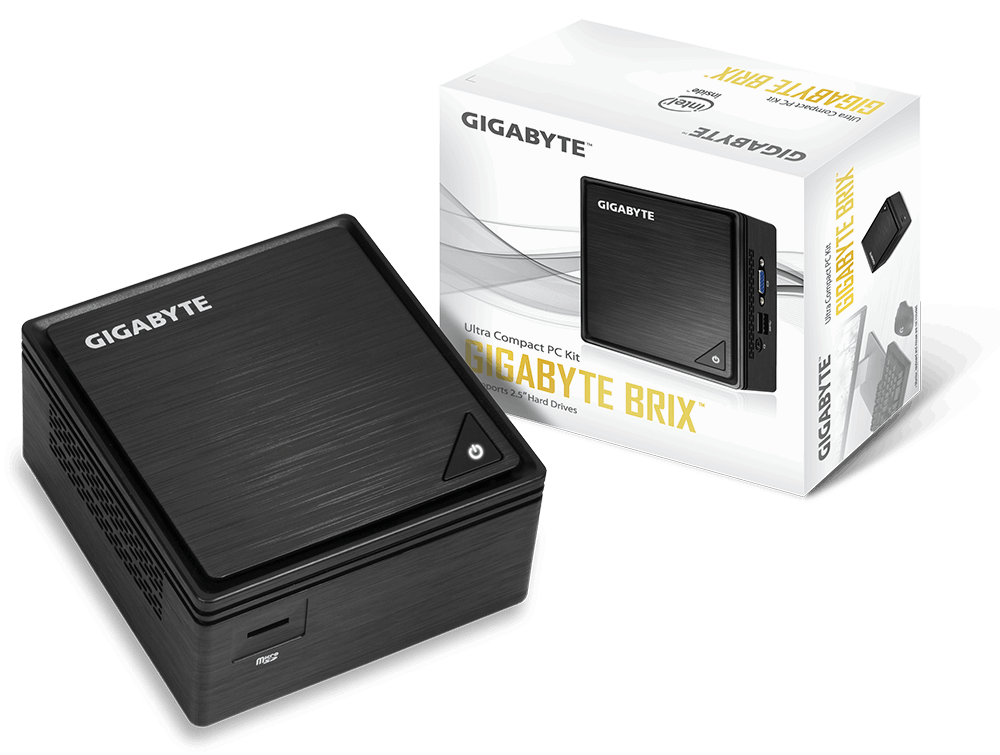 Gigabyte GB-BPCE-3455 Brix Intel Barebone mini asztali PC