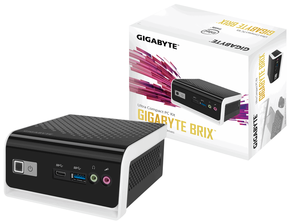Gigabyte GB-BLCE-4000C Brix Intel barebone mini asztali PC
