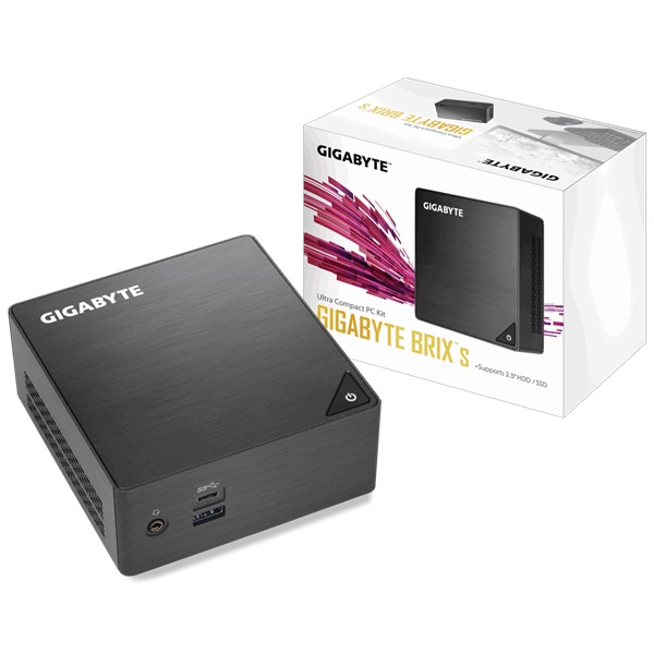 Gigabyte GB-BLPD-5005 Brix Intel barebone mini asztali PC