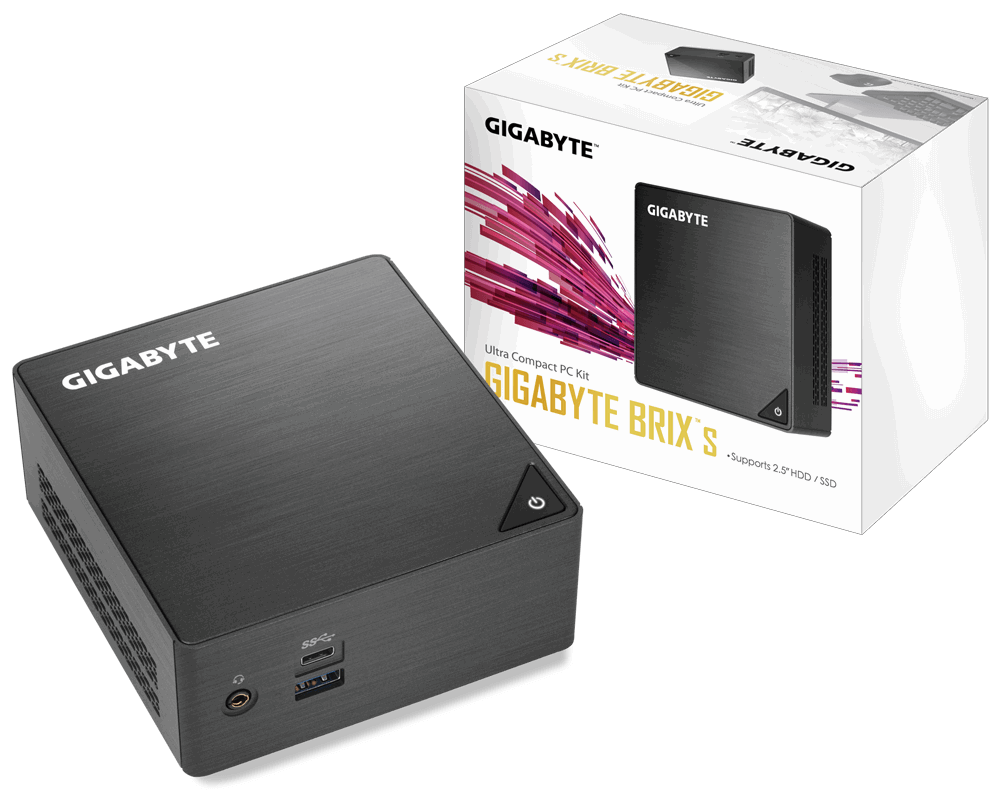 Gigabyte GB-BLPD-5005 Brix Intel barebone mini asztali PC