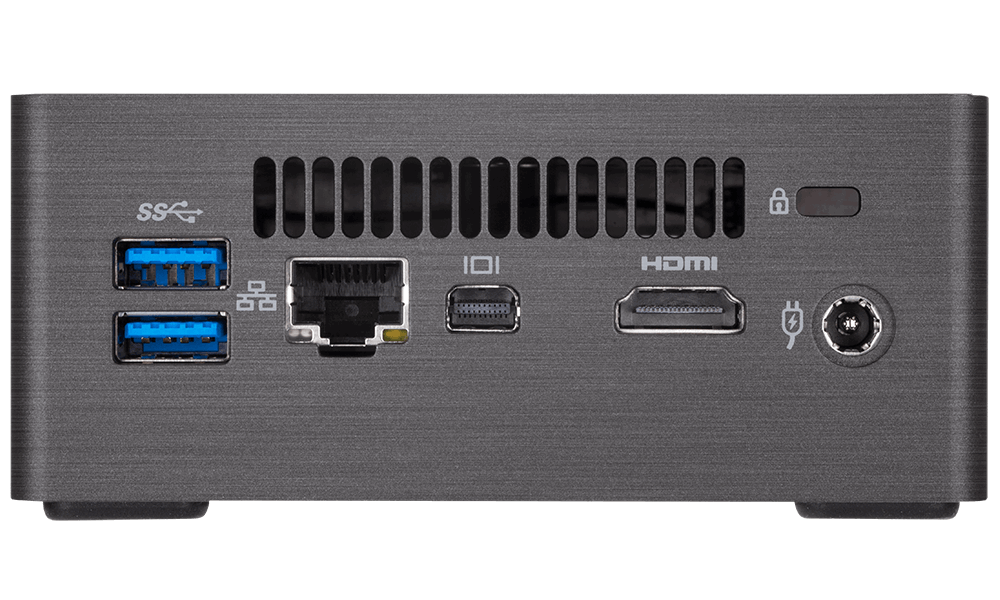 Gigabyte GB-BLPD-5005 Brix Intel barebone mini asztali PC