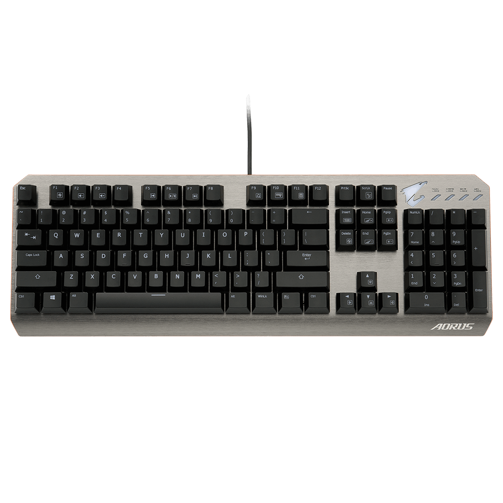 Gigabyte GK-AORUS K7-HU HUN szürke billentyűzet