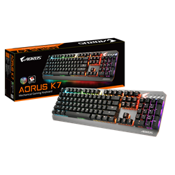 Gigabyte GK-AORUS K7-HU HUN szürke billentyűzet