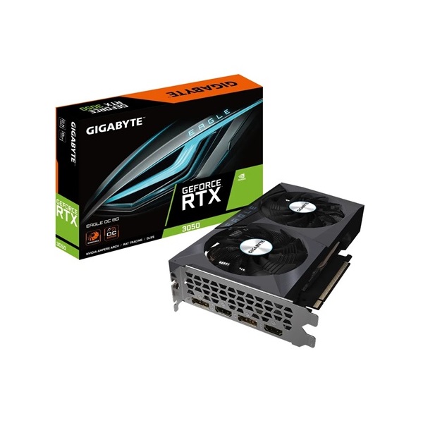 Gigabyte GeForce RTX 3050 Eagle OC 8GB GDDR6 128-bit videokártya