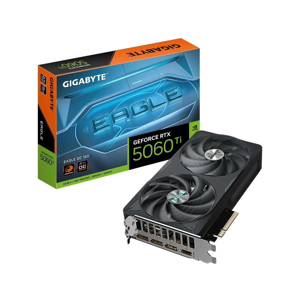 Gigabyte GeForce RTX 5060 Ti Eagle OC 16GB GDDR6 videókártya