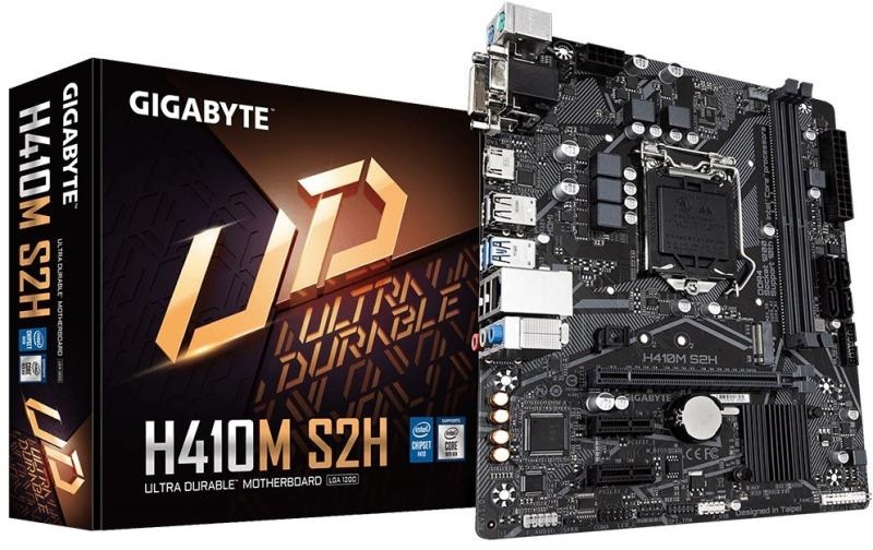 Gigabyte H410M S2H V2 Intel H410M LGA1200 mATX alaplap