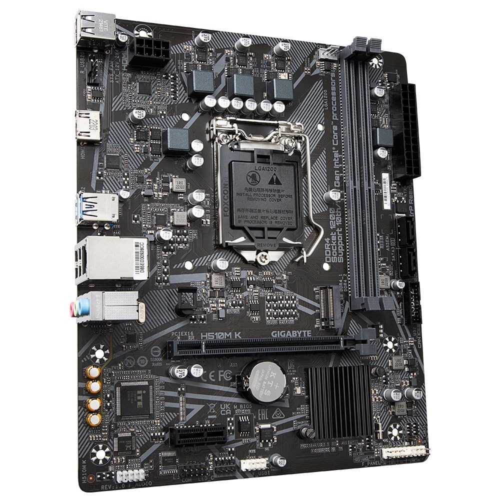 Gigabyte H510M K V2 Intel H510 LGA1200 mATX alaplap