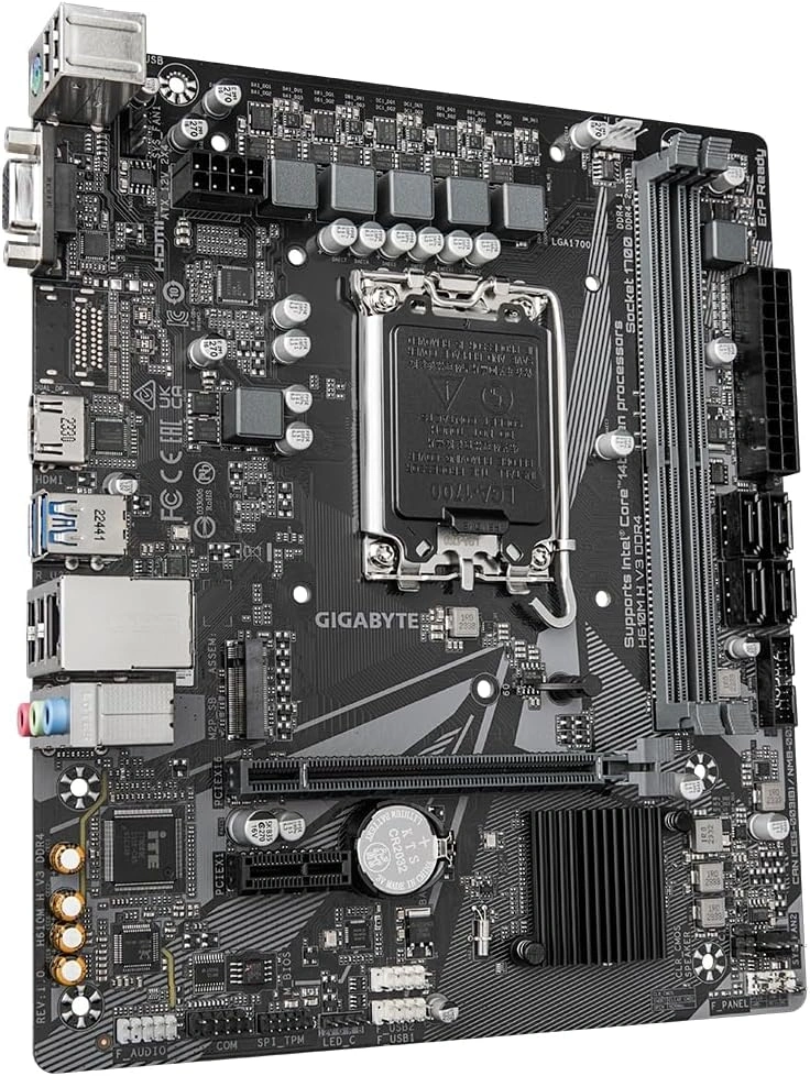 Gigabyte H610M H V3 Intel H610 LGA1700 mATX alaplap